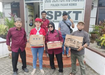 Ferdiyanto Ketua FRN DPC Kabupaten Tangerang Memimpin Langsung dan Turun Ke jalan Dalam Pembagian Takjil