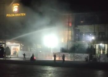 Ruang Staf di Lantai 3 Polda Banten Sempat Terbakar, Wakapolda Banten Berikan Penjelasan