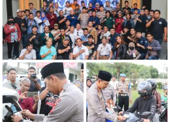 Jalin Kemitraan, Polres Metro Tangerang Kota Bagikan Takjil dan Bukber Bersama Insan Pers