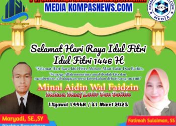 PT Maryadi Karaeng Nurfatimah Mengucapkan Selamat Hari Raya Idul Fitri 1 Syawal 1446 H