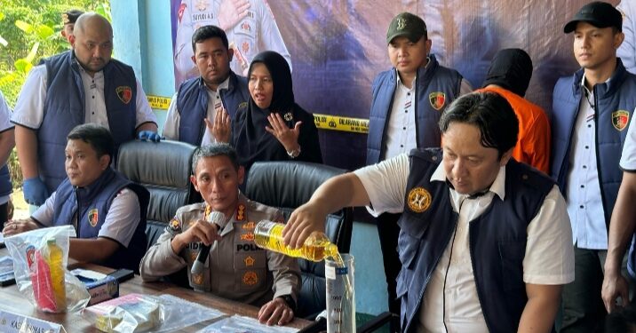 Polda Banten Tangkap Pelaku Manipulasi Takaran Minyak