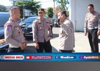Jelang Arus Mudik, Kapolres Tegal Kota Cek Jalur dan Kesiapan Pos Pam Jalur Pantura
