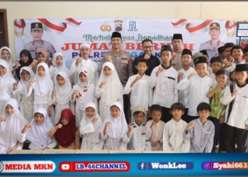 Ramadhan Suci, Polres Tegal Kota Tebar Kepedulian Bersama Anak Yatim Piatu