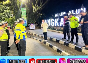 Antisipasi Kejahatan Jalanan, Balap Liar dan Tawuran, Kapolres Lebak Pimpin Langsung Patroli pada Jam Rawan