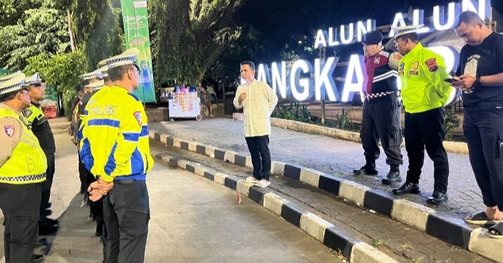 Antisipasi Kejahatan Jalanan, Balap Liar dan Tawuran, Kapolres Lebak Pimpin Langsung Patroli pada Jam Rawan