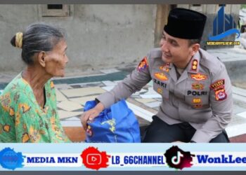 Berbagi dengan Warga Lansia Kp. Citawang, Giat Baksos Kapolres Lebak