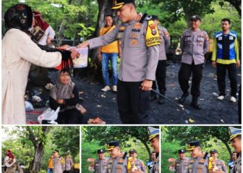 Kapolresta Banyuwangi Tinjau Tempat Wisata, Sapa Wisatawan dengan Humanis dan Penuh Keakraban