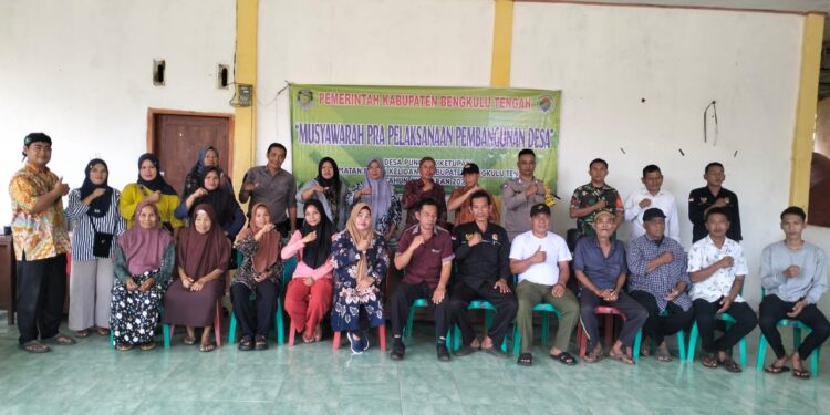 Pemdes Pungguk Tupak Melaksanakan Musyawarah Pra Pelaksana Kegiatan