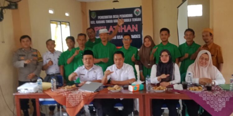 Pemdes Penanding Melaksanakan Kegiatan Pelatihan Badan Usaha Milik Desa (BUMDES)