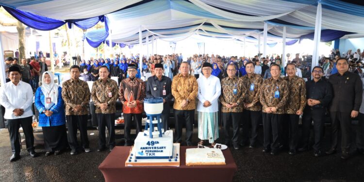 HUT Ke 49, PERUMDAM TKR, Gelar Halal BI Halal Dan Berbagi Berkah Bersama Anak Yatim