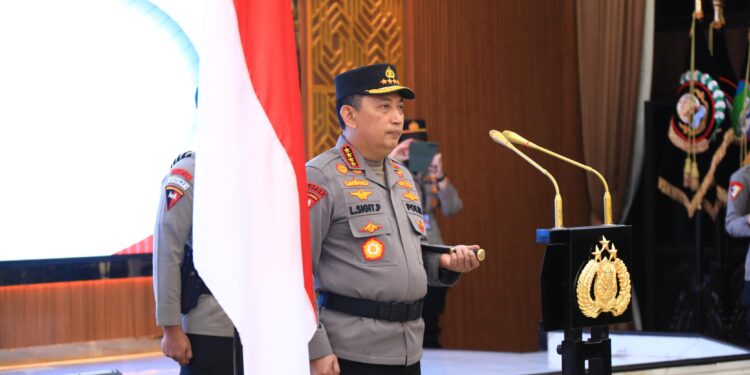 Mabes Polri Gelar Korps Raport Kenaikan Pangkat Pati Polri, 13 Perwira Tinggi Naik Pangkat
