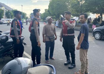 Cegah Premanisme di Kota Tegal, Patroli Polisi sasar Pertokoan hingga Pelabuhan