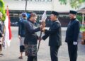 Bupati Tegal Secara Resmi Menyerahkan Tombak Kyai Plered dan Pataka, Dalam Rangka Hari Jadi Ke 424