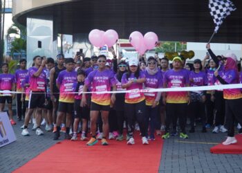 Pertama di Jateng, Lomba Lari di Dalam Mall