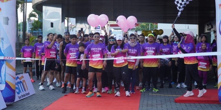 Pertama di Jateng, Lomba Lari di Dalam Mall