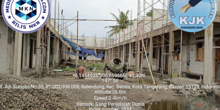 Miris, Diduga Dua Bangunan Belendung Belum Miliki Izin PBG, Terucap Kelurahan Dan Oknum Satpol PP Sudah Dikondisikan