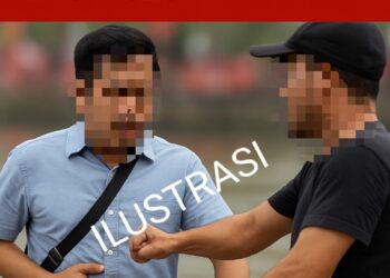 Wartawan Dipukul Saat Liputan Peh Cun, Diduga Oknum KOBAM, Korban Lapor Polisi
