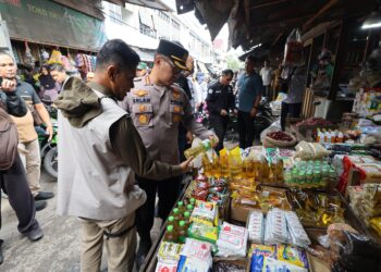 Pastikan Harga Pangan Jelang Idul Adha 2025 Aman, Polda Kalteng Sidak Pasar Tradisional