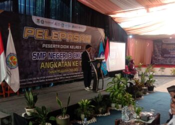 Pelepasan Peserta Didik Kelas 9 SMP Negeri 3 Cikupa Angkatan ke-17 Penuh Haru dan Sukacita