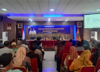 Kecamatan Tangerang Gelar Sosialisasi Pelayanan Publik 2025, Fokus Tingkatkan Layanan Masyarakat Lewat Program GAMPANG