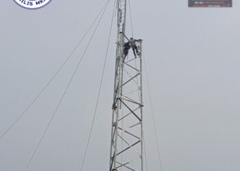 Kasatpol PP Kota Tangerang Segel Tower BTS Milik PT Gihon, Sita Genset dan Takel Pekerja