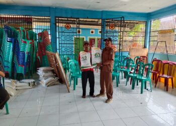 Pemdes Talang Rami Salurkan Bantuan Beras dari Bulog kepada 118 Keluarga Penerima Manfaat