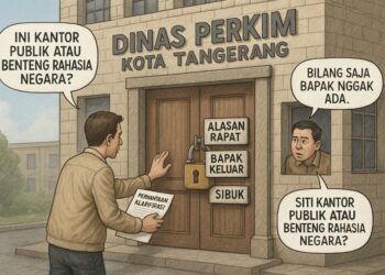 Disperkimtan Diduga Halangi Pers, Izin Proyek Dipertanyakan
