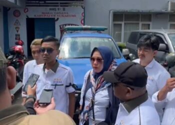 Gelar Aksi, Diaga Muda Indonesia Desak Bupati Sukabumi