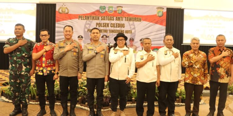Pelantikan Satgas Anti Tawuran Polsek Ciledug: Langkah Nyata Cegah Kekerasan Anak Muda