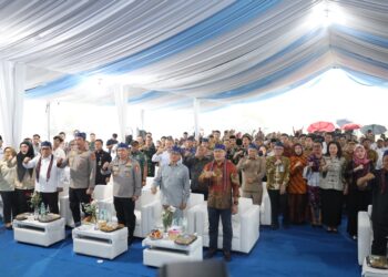 Kapolda Banten Hadiri Kampanye Edukasi Publik Desa Bersinar di Kabupaten Lebak