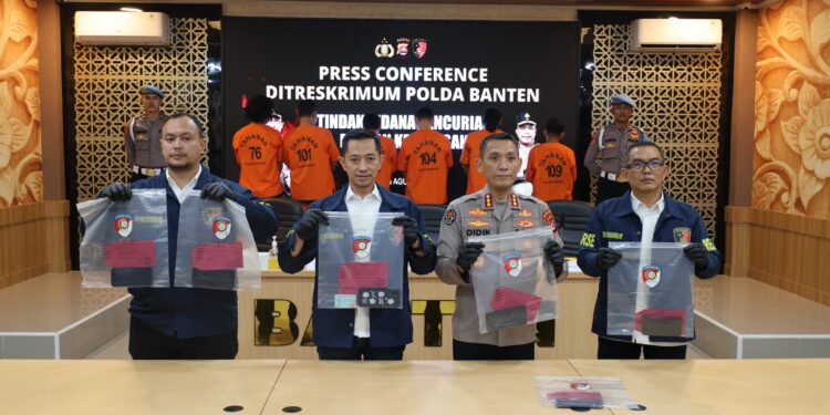 Ditreskrimum Polda Banten Bongkar Sindikat Begal Solar di Jalan Tol