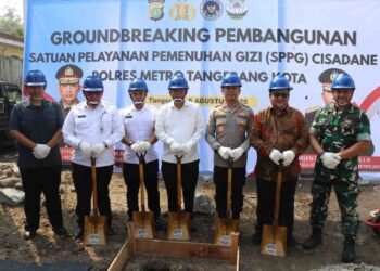 Polres Metro Tangerang Kota Resmikan SPPG, Layani 4.000 Peserta untuk Perbaikan Gizi Masyarakat