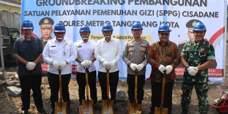 Polres Metro Tangerang Kota Resmikan SPPG, Layani 4.000 Peserta untuk Perbaikan Gizi Masyarakat