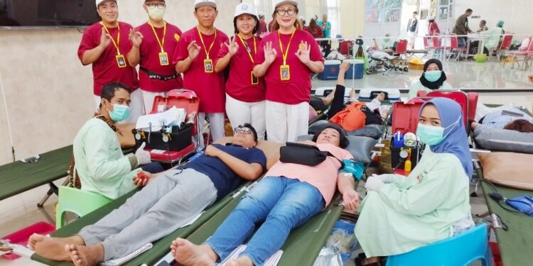 Kebaikan Yang Mengalir Yayasan Sosial Budi Mulia Abadi Gelar Donor Darah Di Banyuwangi
