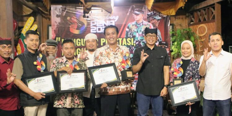 Kodim 0825/Banyuwangi Apresiasi Insan Pers Lewat Program Selangkung PENA 2025