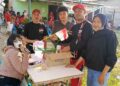 Semangat Membara! Panitia HUT RI ke-80 Kodam 0403 di Jalan Karya Damai V Kompak Sukseskan Agustusan