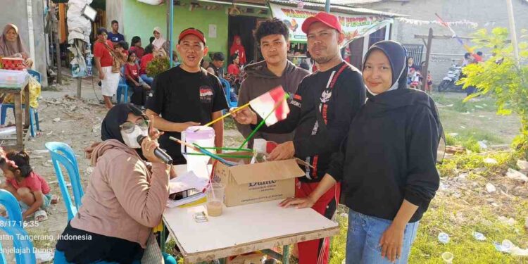 Semangat Membara! Panitia HUT RI ke-80 Kodam 0403 di Jalan Karya Damai V Kompak Sukseskan Agustusan