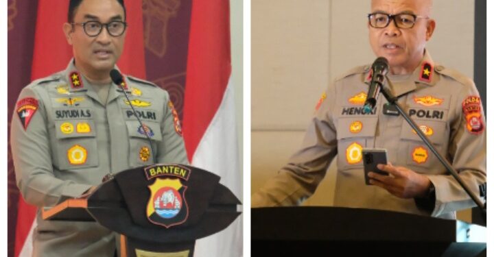 Brigjen Pol Hengki Resmi Jabat Kapolda Banten Gantikan Irjen Pol Suyudi Ario Seto
