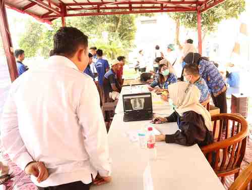 Deteksi Dini TBC, HIV, dan Hepatitis C, Rutan Tangerang Gelar Skrining Massal