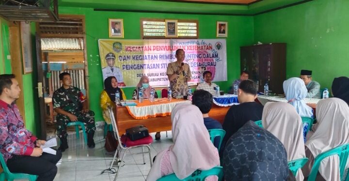 Pemdes Surau Melakukan Kegiatan Rembuk Stunting