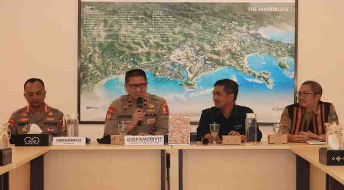Brigjen Suhendri Pimpin Bintek Pengamanan DPSP di Wilkum Polda NTB