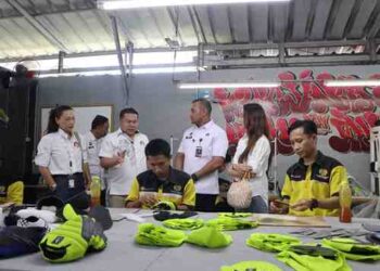 Sepatu RUTIRA Curi Perhatian, Yayasan Srikandi Merah Putih Kunjungi Rutan Tangerang