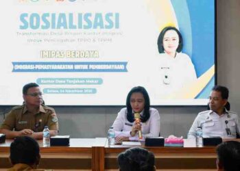 Optimalkan Peran Desa Binaan, Kakanwil Ditjen Imigrasi Banten Gelar Sosialisasi IMIPAS BERDAYA untuk Cegah TPPO dan TPPM