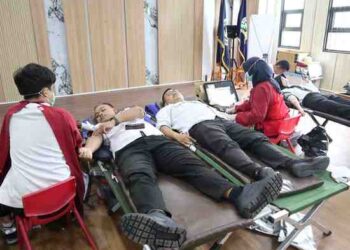 Rutan Kelas I Tangerang Gelar Donor Darah Peringati Hari Bakti Kementerian IMIPAS ke-1 Tahun 2025