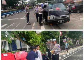 H-7 Operasi Zebra Maung 2025, Polres Lebak Gelar Penegakan dan Edukasi Keselamatan Lalu Lintas