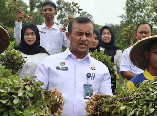 Rutan Tangerang Panen 50 Kg Kacang Tanah sebagai Wujud Komitmen Dukung Ketahanan Pangan