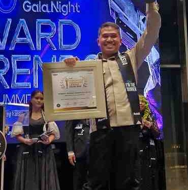 Dinilai Berintegritas Tinggi dan Inovatif, Dirkrimsus Polda Gorontalo Raih Penghargaan Level Asia