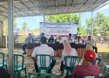 Pemdes Pulau Panggung Melakukan Kegiatan Serah Terima Kegiatan Fisik Tahun 2025