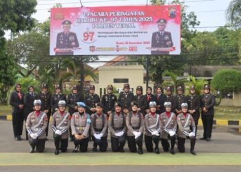 Kapolres Tegal Pimpin Upacara Peringatan Hari Ibu ke-97 Tahun 2025