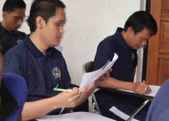 Menyiapkan Langkah Baru, Warga Binaan Rutan Kelas I Tangerang Terus Asah Kemampuan Bahasa Inggris